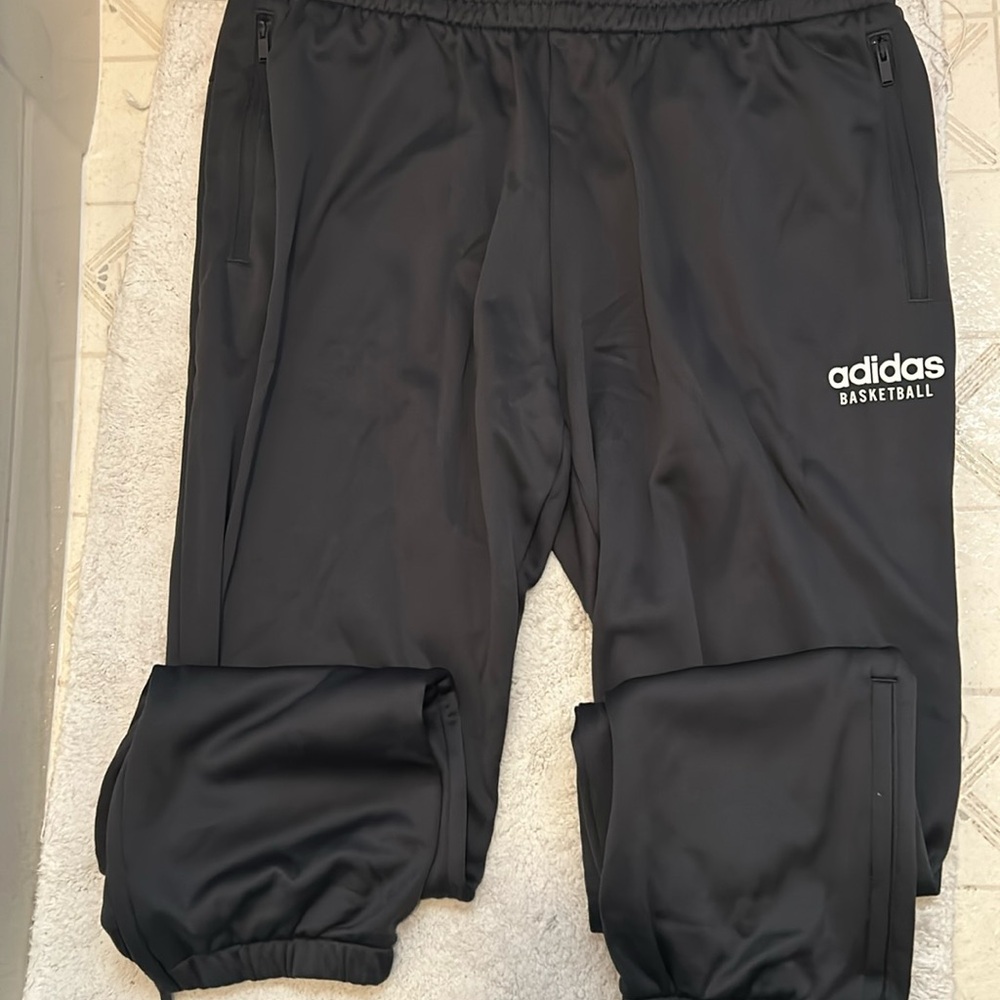 Adidas basketball sweatpants. New with tags
